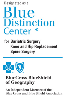 BlueCross BlueShield Blue Distinction Center Seal