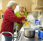 Image of a patient learning occupational skills at El Camino Health rehabilitation