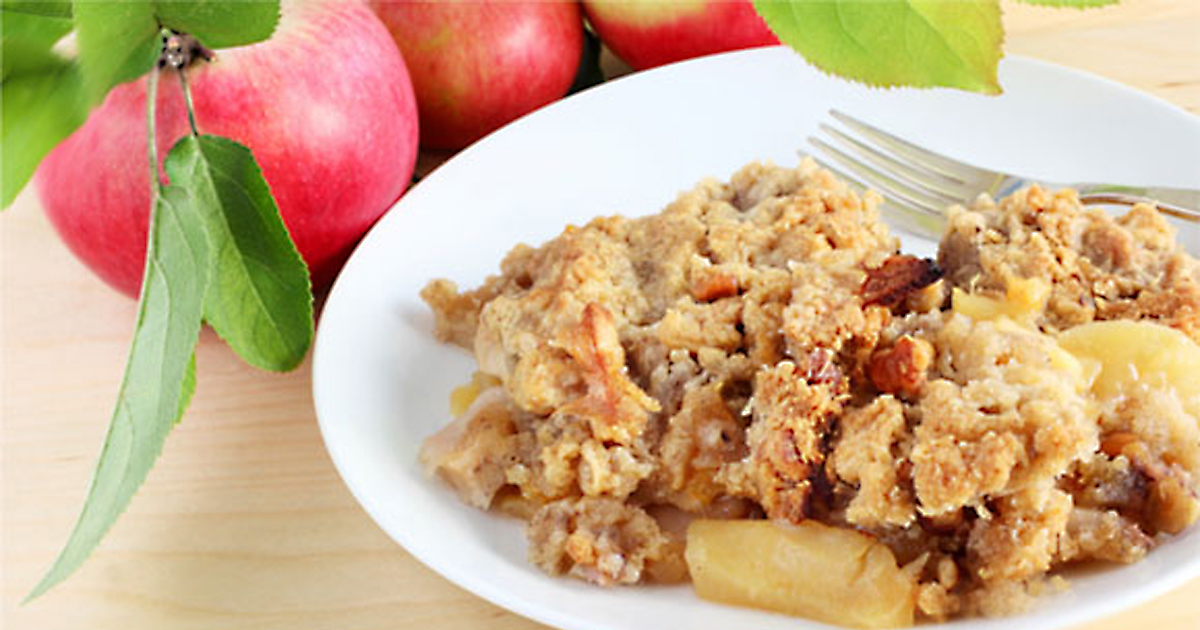HealthPerks Recipe Apple & Nut Crisp El Camino Health