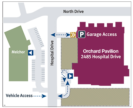 Women's Hospital Construction Parking North