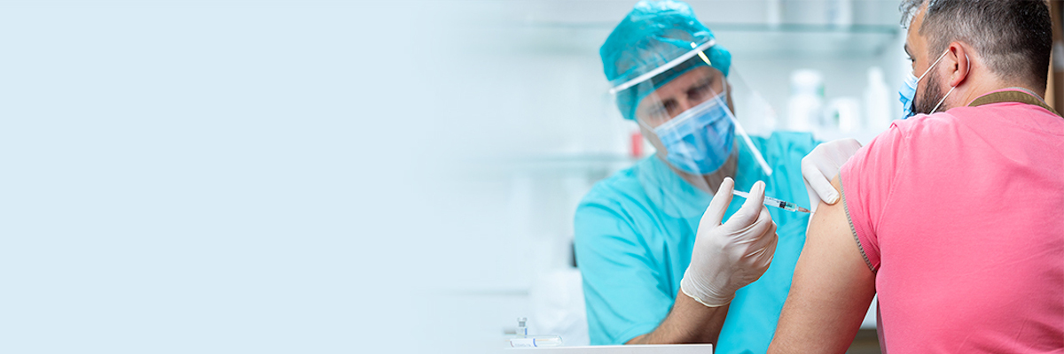 Person Getting Vaccinated