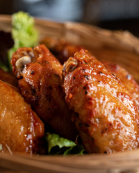 Adobo Glazed Pork Wings