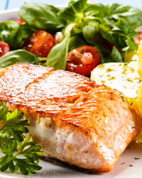 Baked Salmon Fillet