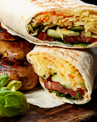 Mushroom Shawarma