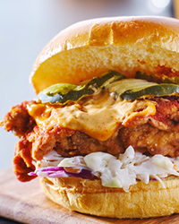 Chicken Fried Steak Burger