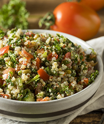 Southwest Quinoa Stuffed Tomatoes