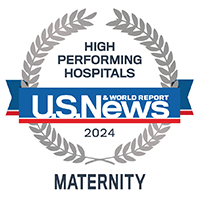 Best Hospitals for Maternity Care by U.S. News & World Report