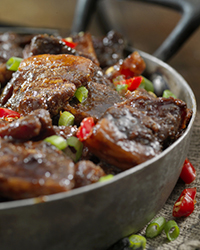 Roasted Garlic Pork Belly