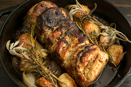 Herb Crusted Pork Loin