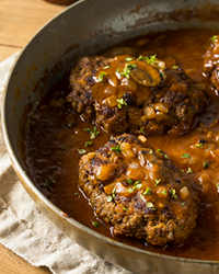 Salisbury Steak with Mushroom Gravy