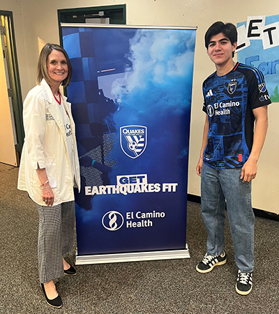 El Camino Health and San Jose Earthquakes Celebrate Get EQ Fit Graduation at Ida Jew Academy