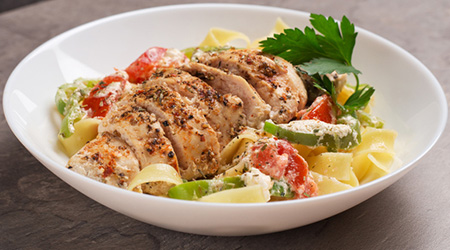 Creamy Cajun Pasta with Chicken