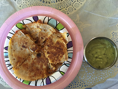 Sweet Potato and Black Bean Quesadillas