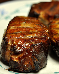 Grilled Lemongrass Pork Chops