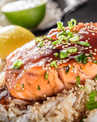Teriyaki Glazed Salmon
