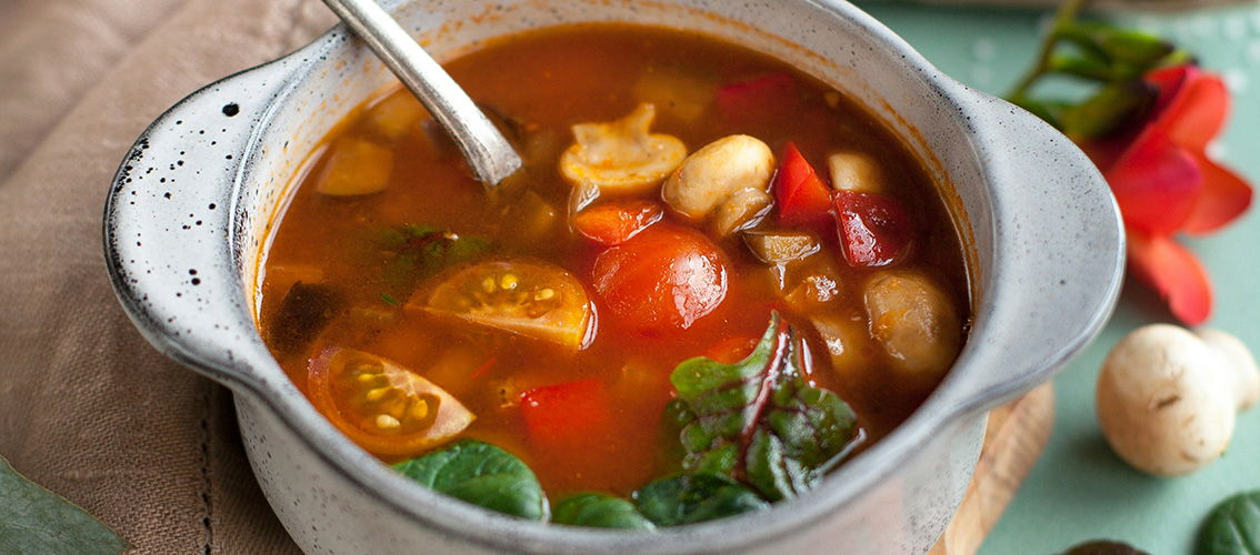 Tuscan Portobello Stew recipe