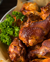 BBQ Glazed Chicken Quarter