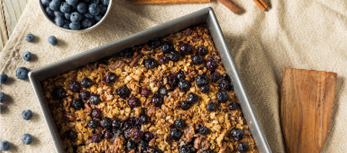 Blueberry Baked Oatmeal recipe