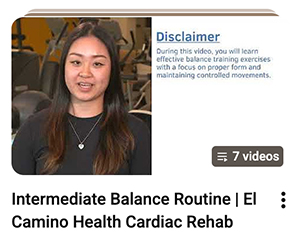 Intermediate Balance Routine playlist