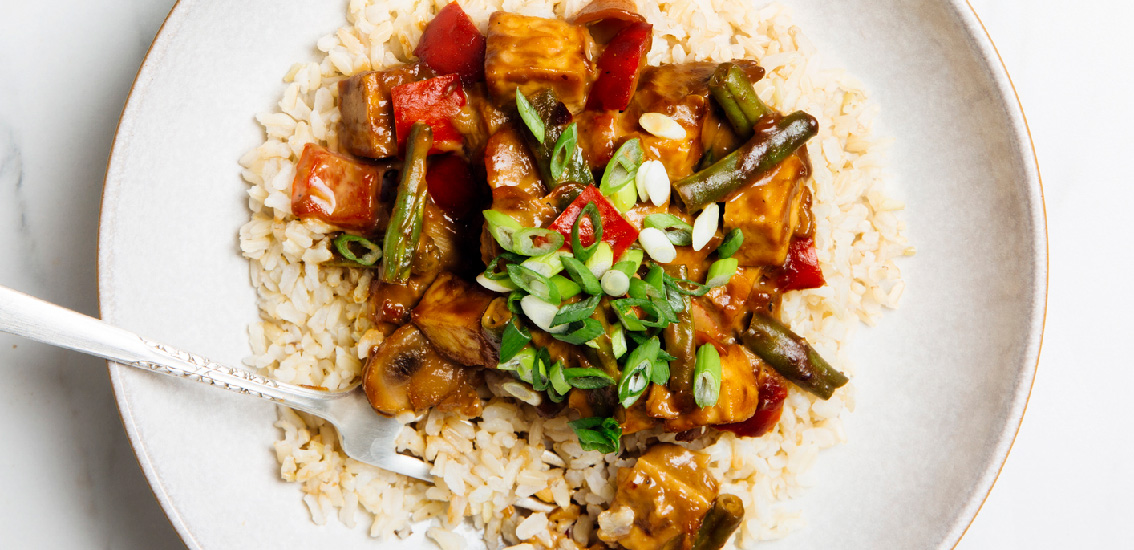 Mushroom Tofu Stir Fry recipe