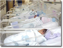 The nursery at El Camino Hospital