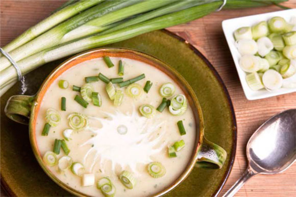 Butternut Squash and Leek Soup a Healthy Fall Favorite