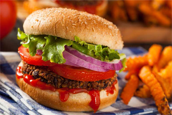 Black Bean Veggie Burger