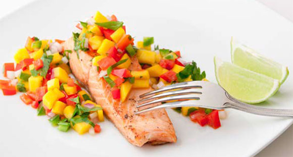 Spring Salmon Salsa