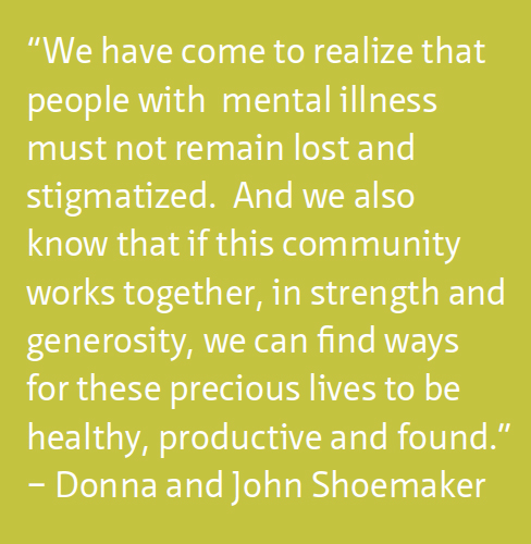 Donna and John Shoemaker qoute