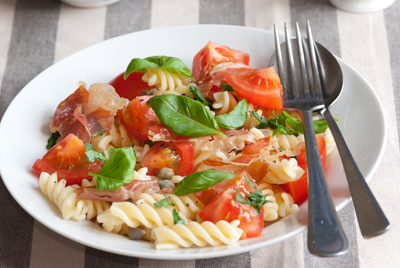 Summar Produce Pasta Salad Summar Produce Pasta Salad