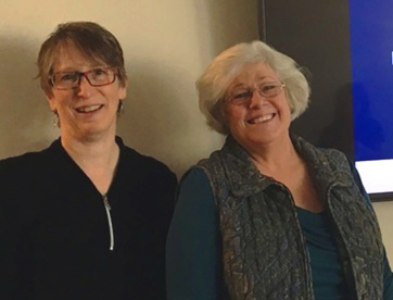 Image of Kathy Hall RN and Ellen Smith PhD