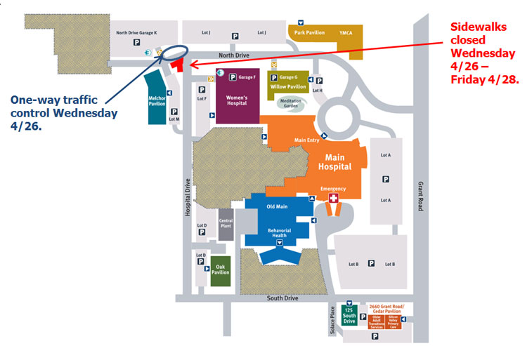 Campus Development Map for April 26, 2017 Campus Development Map for April 26, 2017