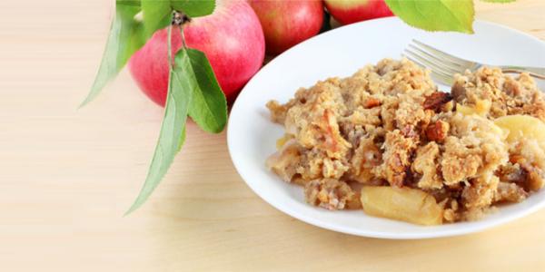 Apple and Nut Crisp Recipe