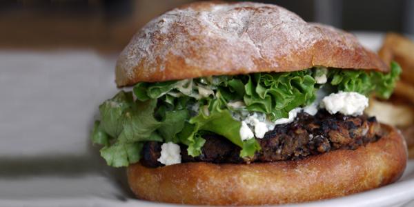 Smoky Black Bean Beet Burgers