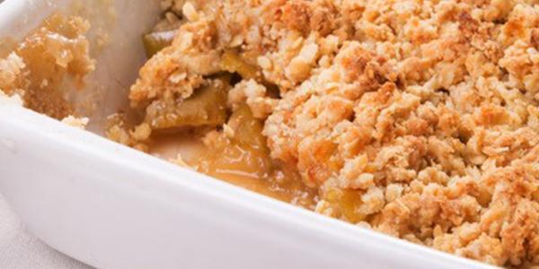 Healthy Fruit Crumble