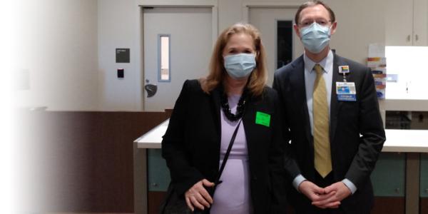 Assembly Member Gail Pellerin Visits to Learn About our Mental Health Services