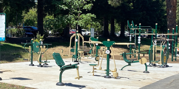 Cuesta Park Fitness Zone Ready for Use Cuesta Park Fitness Zone Ready for Use