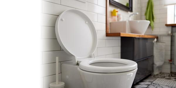 Modern Bathroom Interior Featuring a Clean White Toilet and Elegant Sink Modern Bathroom Interior Featuring a Clean White Toilet and Elegant Sink