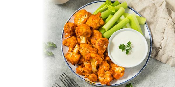 Gochujang-Glazed Cauliflower Wings