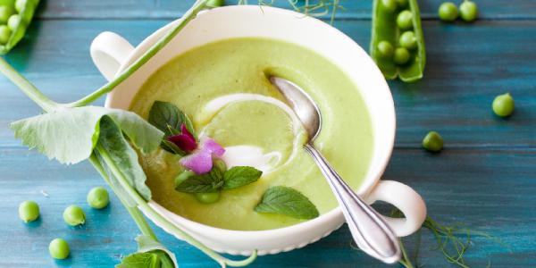 Fresh Spring Pea Soup