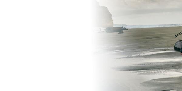 Ron on the beach