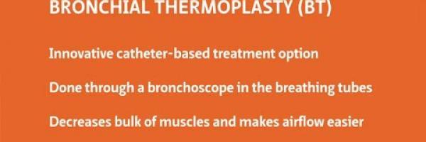 Non-Drug Treatment for Severe Asthma (Bronchial Thermoplasty)