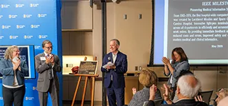 El Camino Health was honored by the Institute of Electrical and Electronics Engineers (IEEE)