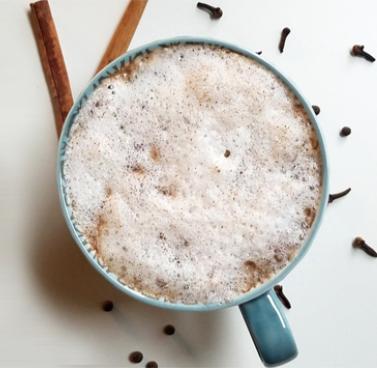 Blueberry Chai Latte