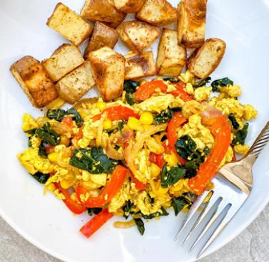 Southwestern Tofu Scramble