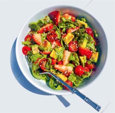 Strawberry Avocado Caprese