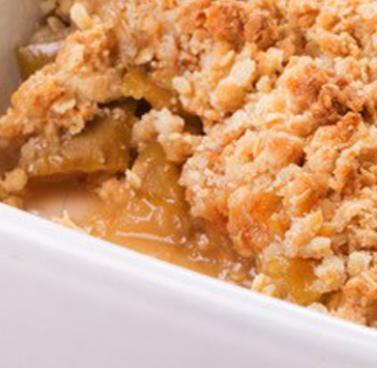 Healthy Fruit Crumble