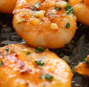 Chopped Salad with Spicy Shrimp