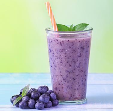 Triple Berry Spinach Smoothie