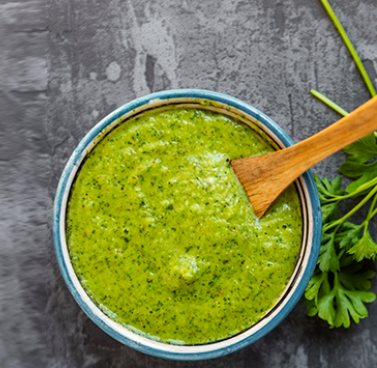 Chimichurri Hummus
